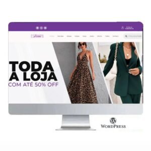 Loja Virtual Moda/Roupa Wordpress Maercado PAgo - Paypal - Pix